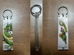 一番くじ　ドラゴンボール　ラメキーホルダー　神龍　ロゴ　ストラップ