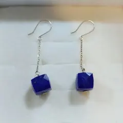 JEWELRY TSUTSUMI 10Kラピスラズリ フックピアスのサムネイル