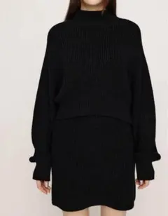 LG RIB SHORT 2P / スカートのみ＊エモダ MURUA マウジーのサムネイル