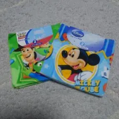 【ディズニー トイストーリー ミッキー ウォッシュタオル 2枚組