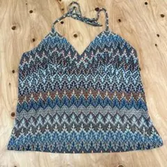 ハーレーダビッドソン ホルターニットキャミソール 新品 サイズM 管CYEL12