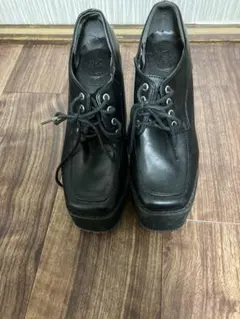 厚底レースアップシューズM チャンキーヒール 韓国系 地雷系 美脚