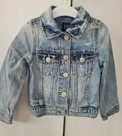 ❇GAP ❇ベビー用3歳 デニムジャケット ダメージジージャン