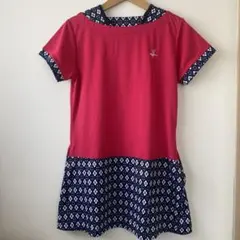 シンプソン　テニスウェア　ワンピース　ピンク・紺のサムネイル