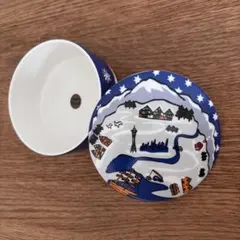 TULLY’S COFFEE 蓋付き 中鉢 保存容器 小物入れ 蓋物 陶器のサムネイル