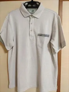 Crocodile ポロシャツ Lサイズ ライトグレー