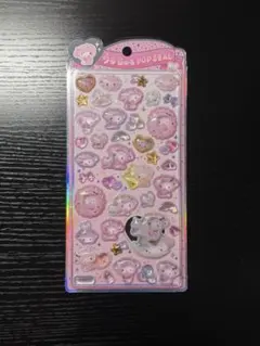【正規品】　うるちゅるポップシール マイメロ サンリオ　ピンク