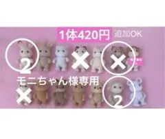 シルバニアファミリー　赤ちゃん　ショコラウサギ他