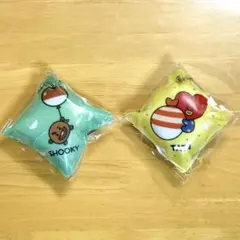 BT21 TATA SHOOKY くら寿司キーホルダー クッションチャームセット