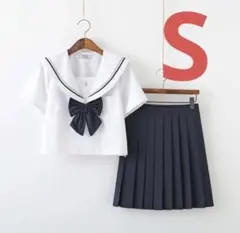 【S】コスプレ セーラー服 制服ディズニー 半袖