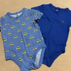 GAP 半袖ロンパース　2枚セット