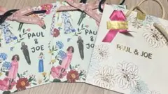 PAUL & JOE ショップ袋 3枚セットのサムネイル