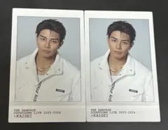 THE RAMPAGE 武知海青　ステッカーカードノーマル