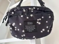 KiU ショルダーバッグ 星柄 ブラック　黒　星のサムネイル