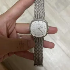 DELVINA/シルバー メッシュバンド クォーツ時計/used/ジャンクのサムネイル