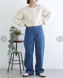 SALE✩.*˚w closet起毛クルーカーディガン