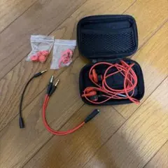 ゲーミング有線イヤホン レッド 本体のサムネイル
