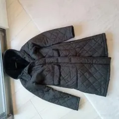 ロングコート キルティングジャケット