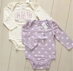 baby gap 90 ロンパース 2枚セット