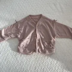 アプレレクール　カーディガン チェリー刺繍　70