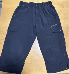 GERRY ブラック カーゴハーフパンツ M