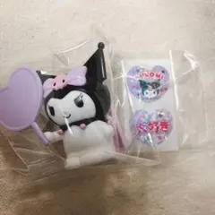 サンリオ　シークレットクリップ付きマスコット クロミ　エンジョイアイドルシリーズ