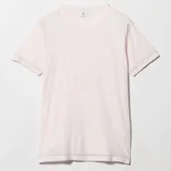 新品タグ付6 ROKUコットンカシミヤベーシックTシャツ26SSライトピンクのサムネイル
