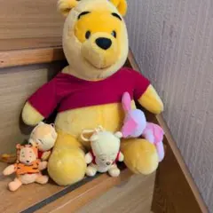 くまのプーさん 大きめぬいぐるみとミニぬいぐるみセット