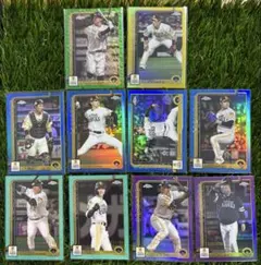 福岡ソフトバンクホークス シリ10枚セット 2025 topps Chrome