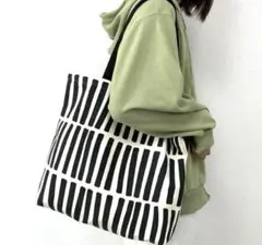 新品 大容量 トートバッグ エコバッグ キャンパスバッグ 学生 主婦 おしゃれ