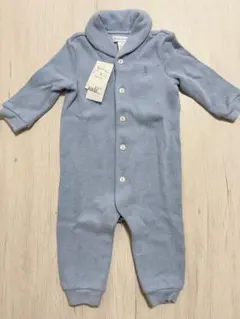 Ralph Lauren フレンチリブ コットンショール カバーオール