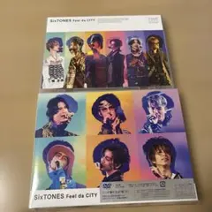 2つセット初回盤・通常盤/SixTONES/Feel da CITY