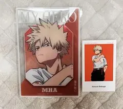 ヒロアカ 爆豪勝己 ベースヤードトーキョー クリアカード＆アートステッカー