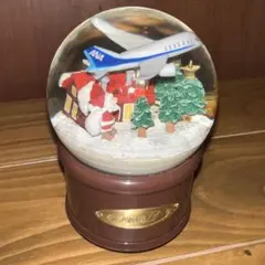 【限定品】スノードーム　ANA機内限定クリスマス仕様　オルゴール　葉加瀬太郎