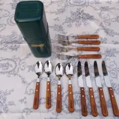 廃盤コールマンカトラリー３種４セット