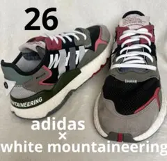 アディダスwhite mountaineering ナイトジョガー　スニーカー