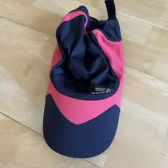 adidas ランニングキャップ ピンク/ネイビー