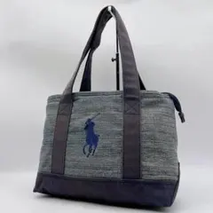 あてまい♡様 ポロ ラルフローレン トートバッグ デニム ポニー 刺繍