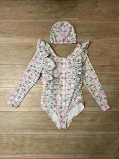 水着　花柄　140