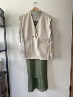 Lowry farm ワンピース、トップス、ベスト3点set