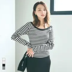 新品未開封　coca 滑らかな肌触り　スムースラグランオフショルダートップス