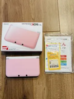 ニンテンドー3DS LL ピンク×ホワイト