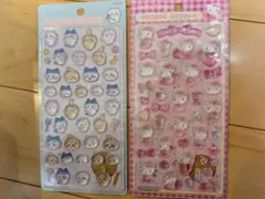 国内正規品　ちいかわ×ハチワレ×うさぎサンリオハローキティピンク