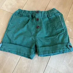 キッズ110 ショートパンツ　グリーン　ラグマート　半ズボンのサムネイル