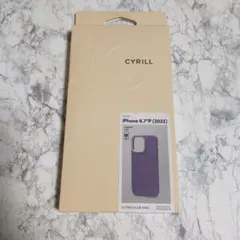CYRILL MagSafe iPhone14 Plus対応 ケース 紫のサムネイル