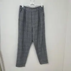 グレンチェック柄 テーパードパンツ　レプシィム　Mサイズ