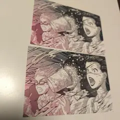 進撃の巨人　THE LAST ATTACK 4DX 特典ビジュアルカード　２枚組