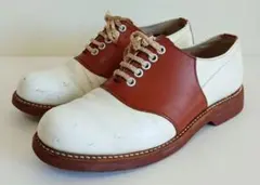 REGAL 80s サドルシューズ 23.5cm ブラウン/ホワイト ビンテージ