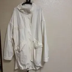 JEANASiS ホワイト マウンテンパーカー