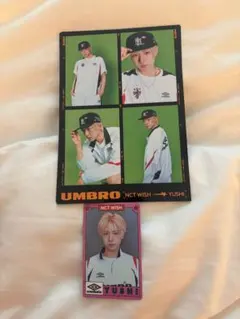 韓国限定　UMBRO NCT WISH YUSHI フォトカードセット　ユウシ